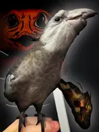 artist:jot bird character:copiums_cat character:eve cockatiel grandma // 656x875 // 812KB