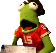 character:patrick_mahomes puppet series:sml transparent // 756x720 // 482KB