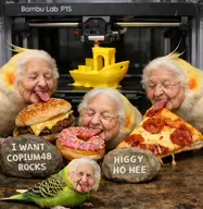 3d_printer Ai benchy budgie cp Grandma // 335x344 // 215KB