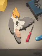 cockatiel video Wierd // 720x960, 15s // 956KB